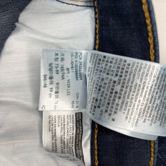 Levi’s Classic Boot Cut Jeans Dark Wash, Vintage 90’s look - Picture 5 of 5